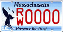 Massachusetts Environment Trust License Plate