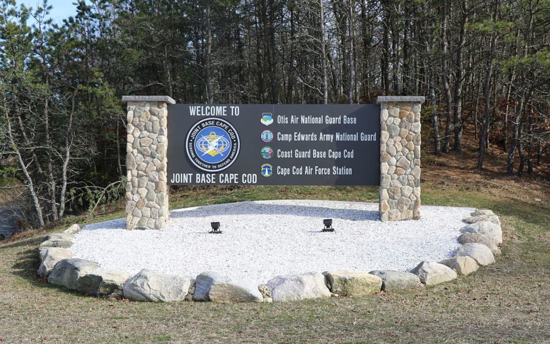 Entrance to Joint Base Cape Cod