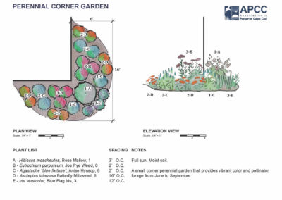 Perennial Corner Garden Example