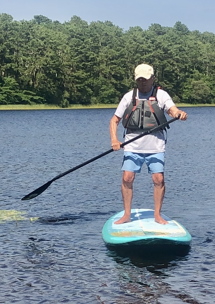 Pond Stories: Paddle Boarding at 89 on Elbow Pond, Brewster
