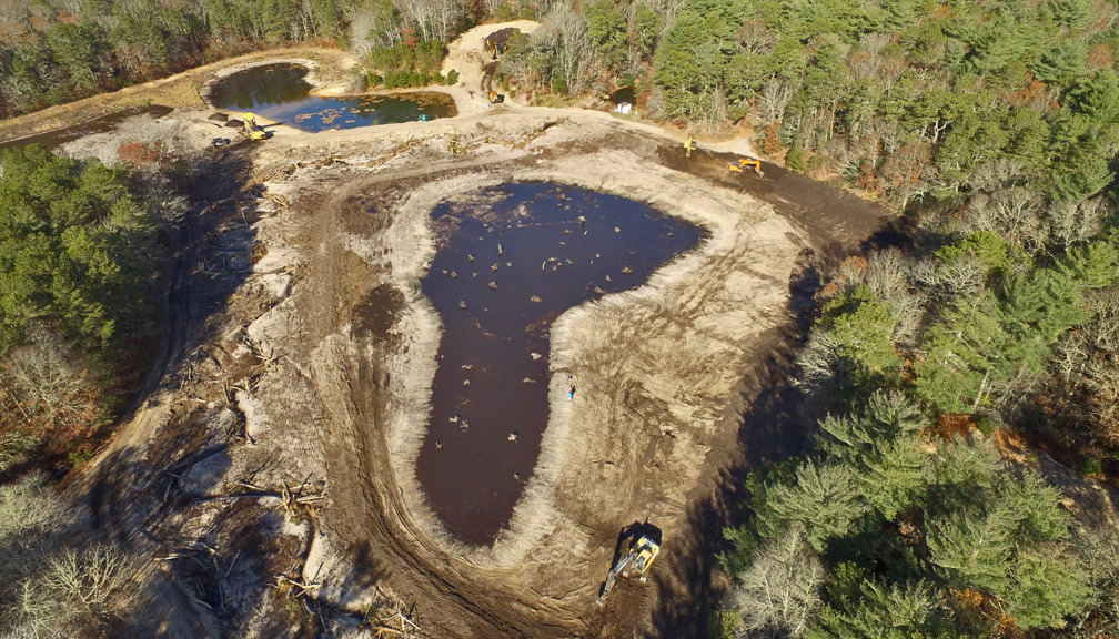 Garner Bogs Aerial View IF